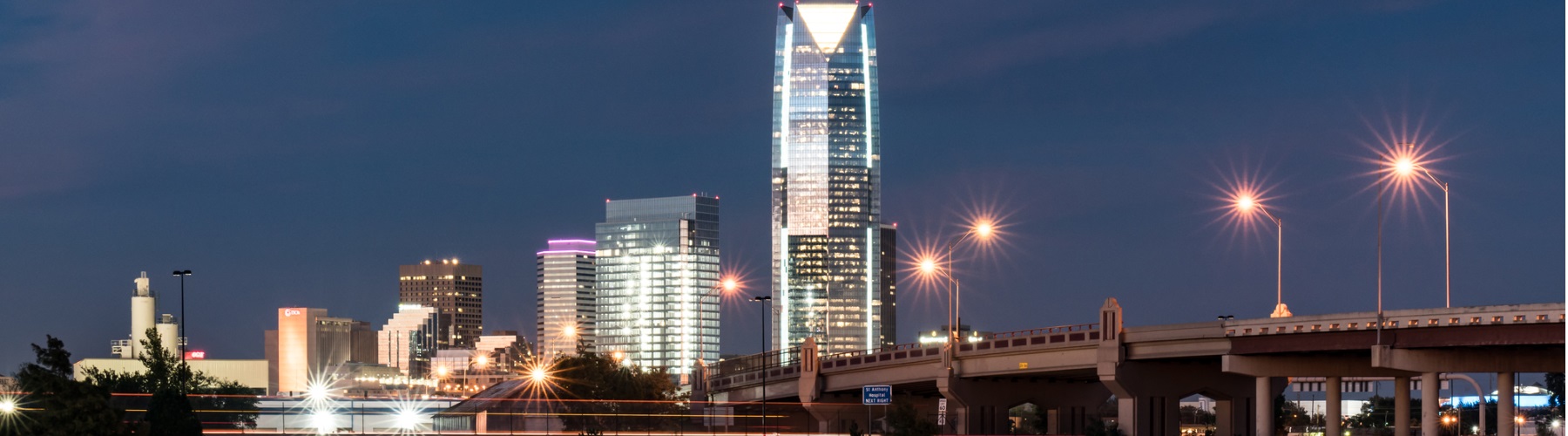 Oklahoma city skyline